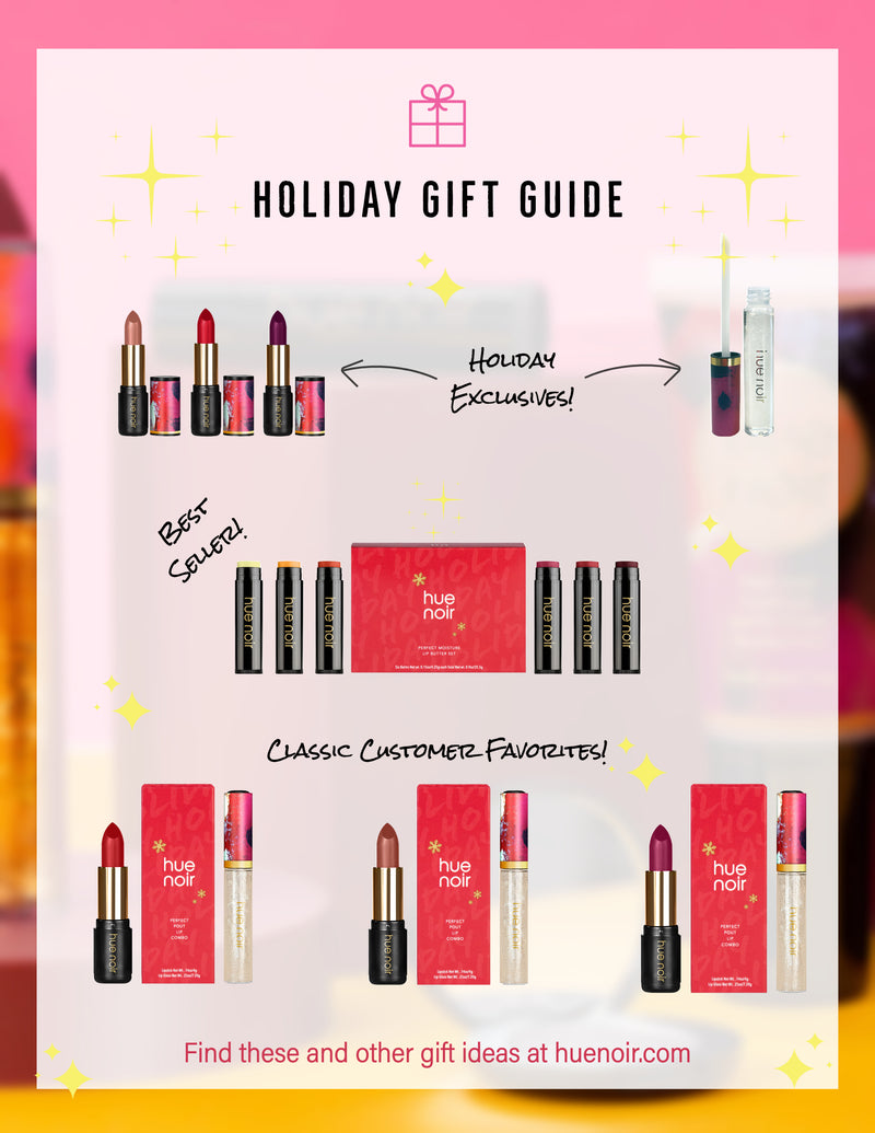 Holiday Gift Guide with makeup gift sets