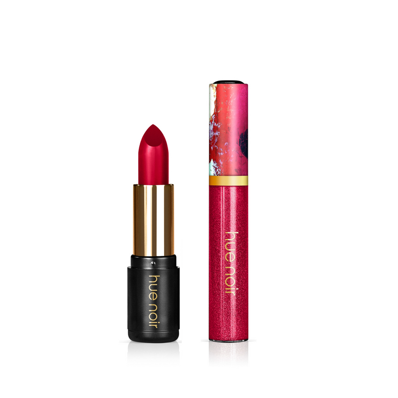 Lip Set | Cherry Red Perfect Pout Lip Combo