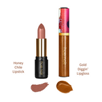Lip Set | Honey Brown Perfect Pout Lip Combo