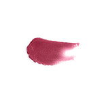 Smear of rose pink tinted lip balm to show color and creamy texture